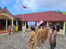 Pemerintah Kalurahan Giricahyo Gelar Apel Pagi 16 Maret 2026